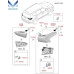 mobis rear combi lamps bulbs hyundai santa fe tm 2018-20